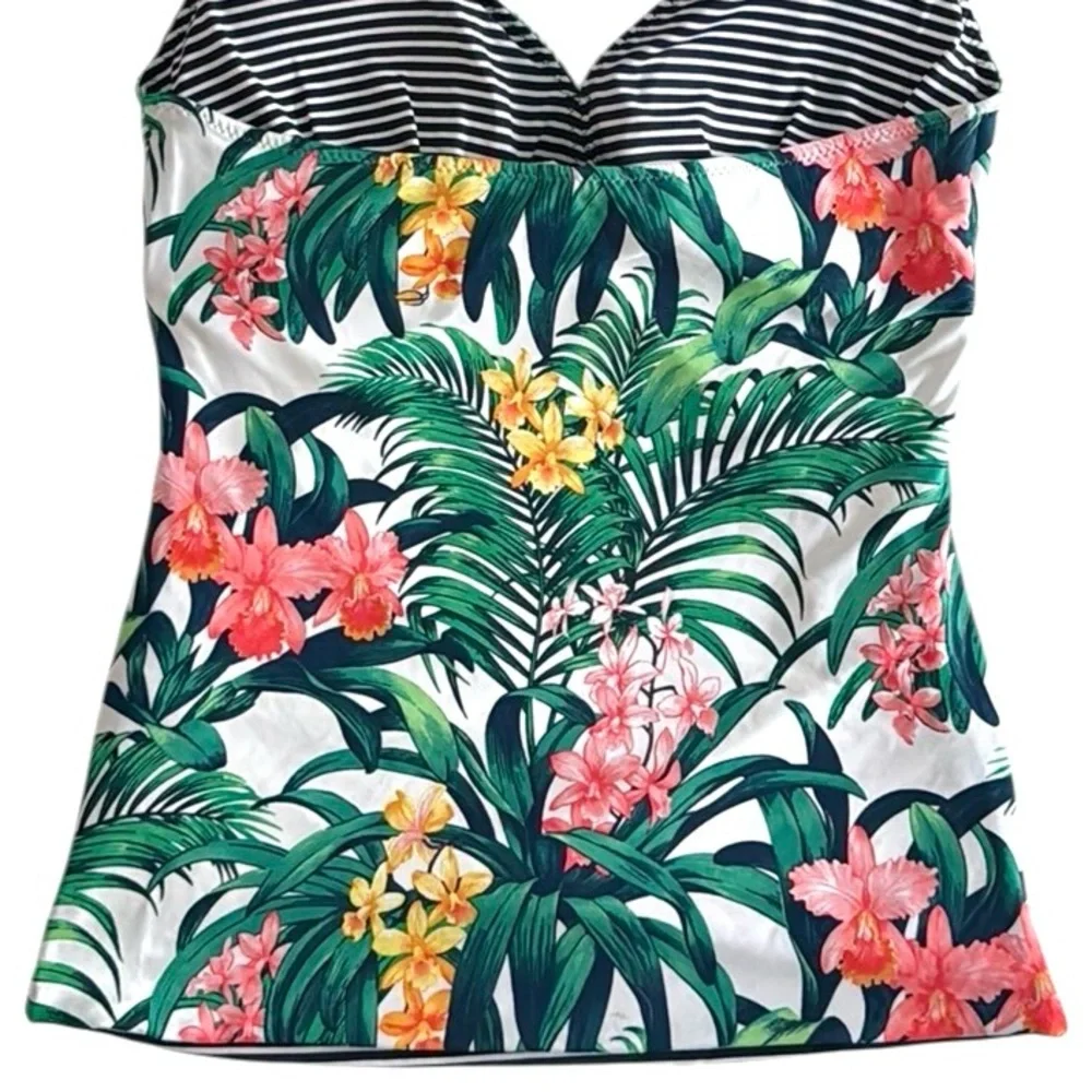 Tommy Bahama Majorelle Reversible Tankini Top